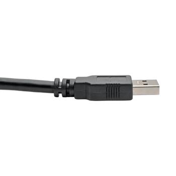 TRIPP LITE 3FT USB CABLE USB A TO USB A M/M USB 3.0 SUPERSPEED BLACK 5GBPS (U320-003-BK)