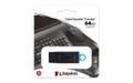 KINGSTON 64GB USB3.2 Gen 1 DataTraveler Exodia Black + Teal (DTX/64GB)