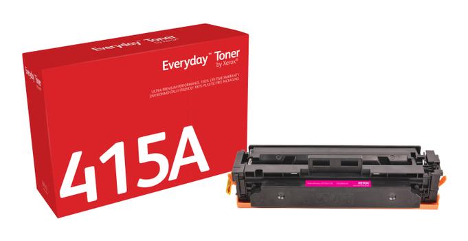 XEROX EVERYDAY MAGENTA TONER FOR HP 415A (W2033A) STANDARD CAPACITY SUPL (006R04187)