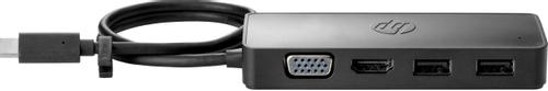 HP P Travel Hub G2 - Port replicator - USB-C - VGA, HDMI - for OMEN by HP Laptop 16, Victus by HP Laptop 15, 16, EliteBook 830 G6, Fortis 11 G9 (7PJ38AA)