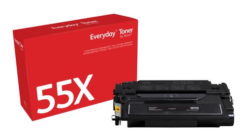 XEROX HIGH YIELD BLACK TONER CARTRIDGE LIKE HP 55X FOR SUPL (006R03628)