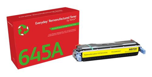 XEROX Everyday - Yellow - compatible - toner cartridge (alternative for: HP C9732A) - for HP Color LaserJet 5500, 5550 (006R03837)