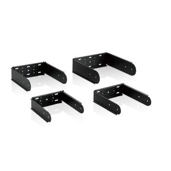 YAMAHA UB-DXRDHR10 | Horizontal / Vertical bracket DXR10 / DHR10 speakers | Wall | Max | Musta | Single unit (UB-DXRDHR10)