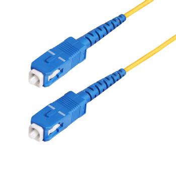 STARTECH SC/SC SINGLE MODE FIBER CABLE OS2/ UPC/ SIMPLEX/ LSZH CABL (SPSMSCSC-OS2-30M)