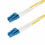 STARTECH LC/LC SINGLE MODE FIBER CABLE OS2/ UPC/ DUPLEX/ LSZH CABL (SMDOS2LCLC1M)