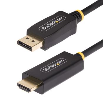 STARTECH 3M DP TO HDMI ADAPTER CABLE - ACTIVE DISPLAYPORT TO HDMI ADAPT CABL (10F-DP-HDMI-4K60-HDR)