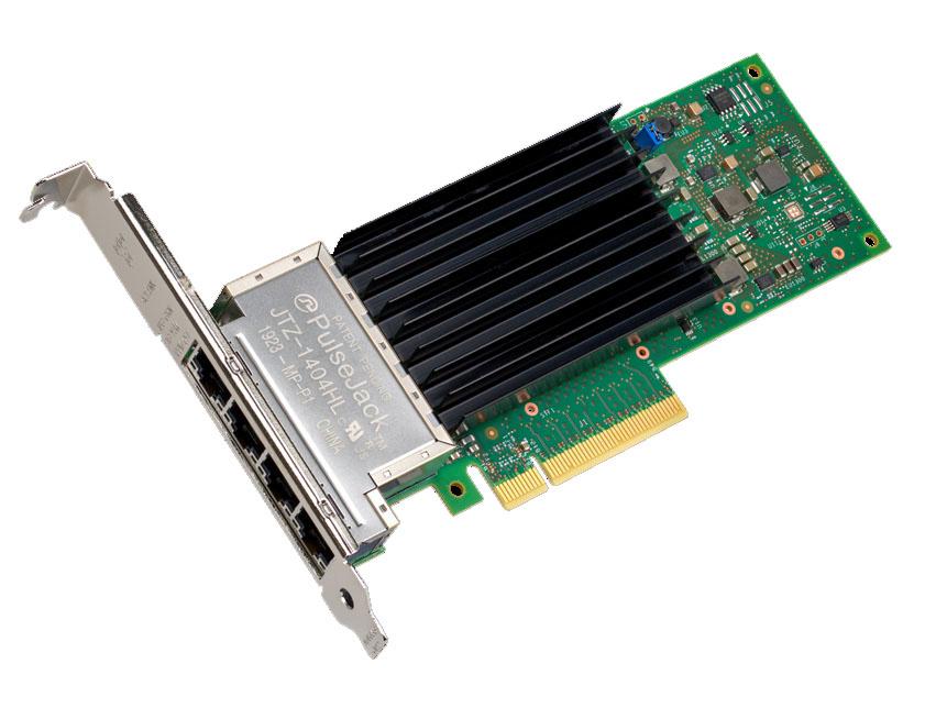 Intel - Ethernet Network Adapter X710-T4L - nettverksadapter - PCIe 3.0 x8 - 100M/1G/2.5G/5G/10 Gigabit Ethernet x 4