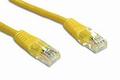 ACT Yellow 0.5 meter U/UTP CAT5E patch cable with RJ45 connectors