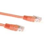 ACT Cat6 UTP Patchkabel,  Oransje 1,0 meter (IB 1501)