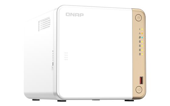 QNAP TS-462 2.5GbE NAS-server 4GB 4x 3.5"/ 2.5",  2x M.2 PCIe 3.0, 2x SODIMM DDR4 (TS-462-4G)