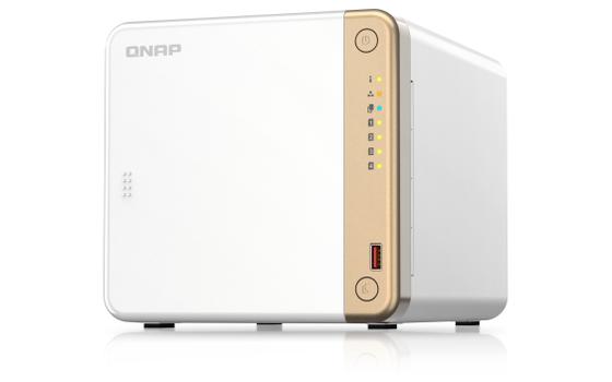 QNAP TS-462 2.5GbE NAS-server 4GB 4x 3.5"/ 2.5",  2x M.2 PCIe 3.0, 2x SODIMM DDR4 (TS-462-4G)