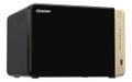 QNAP 6-Bay dsktp NAS IntelCeleron N5105/ N5095 (TS-664-8G)