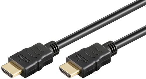 Goobay HDMI HS Cable+Eth. A-A. M/M. Black. 3.0m (51821)