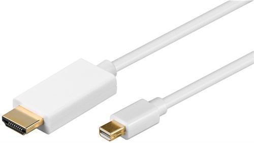 Goobay Mini DisplayPort til HDMI 1 meter kabel (52860)