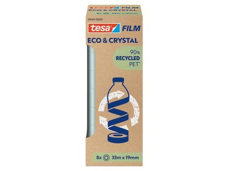 TESA Film Eco & Crystal tape 19mmx33m klar 8rl (59044-00000-00)