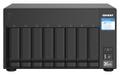 QNAP Desktop 8Bay NAS 4GB RAM 2x2.5Gbe Black