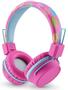 Andersson System BHO 1.1 Kids trådløse hodetelefoner, Over-Ear (pretty pink) Opptil 40t batteritid, bluetooth, handsfree funksjon, maks volum på 85 dB