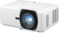 VIEWSONIC 1080p (1920x1080), 5000AL, 3,000,000:1 contrast, SuperColor technology, Laser Phosphor system, 3D compatible, TR1.4-2.24, 1.6x zoom, 24dB noise level(Eco), HDMI x2, HV keystone, Portrait Mode,IP6X Opt