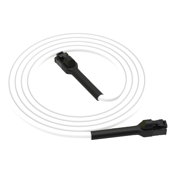LinkIT U/UTP Slim Cat.6a White 5m Flexible-boot | AWG28 | LSZH | OD3,6mm (LI-C6AUUTP-SFB-0050W)