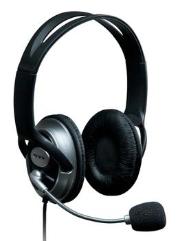 Connect IT PC headset black/ silver w/m (CI-70)