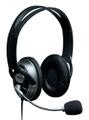 Connect IT PC headset black/silver w/m