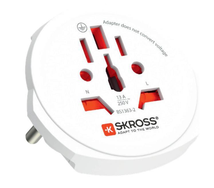 SKROSS 1.302471 Power Plug Adapter