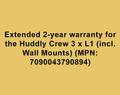 HUDDLY ExtWTY+2YCrew3xL1withWallMounts****