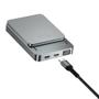 4smarts Wireless Power Bank OneStyle, 5000mAh, MagSafe compatible - Gray