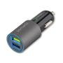4smarts Car Charger Rapid 30W with Quick Charge - Gray