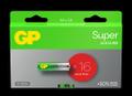 GP Super Alkaline Battery, Size AA, LR6, 1.5V, 16-pack