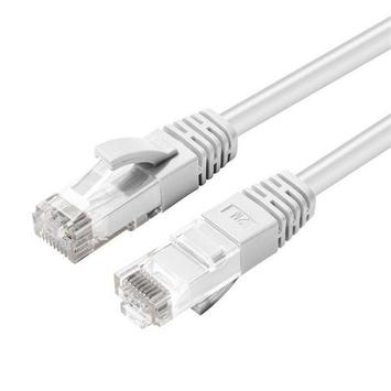 MicroConnect U/UTP CAT5e 0.5M White PVC (UTP5005W)