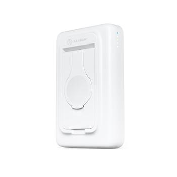 ALOGIC 4-i-1 Magsafe Wireless Powerbank 10000mAh Hvit, Sølv (L10KPBWH)