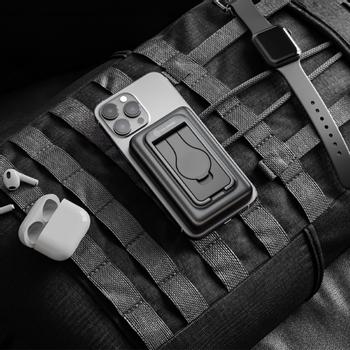 ALOGIC 4-i-1 Magsafe Wireless Powerbank 10000mAh Hvit, Sølv (L10KPBWH)