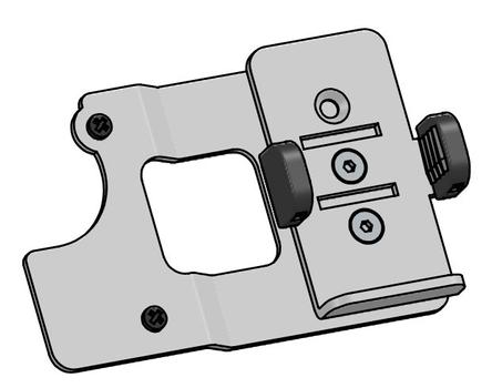 ERGONOMIC SOLUTIONS Ad on finger printer -BLACK- (MWORX006-02)