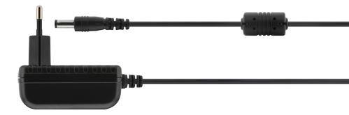 DELTACO power supply, 100-240 V to 12V 1A, black (PS12-10B)