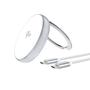 4smarts Qi2 Charger Kickstand silver / white