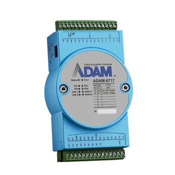 ADVANTECH 8AI/ 5DI/ 4DO IoT I/O Gateway (ADAM-6717-A)