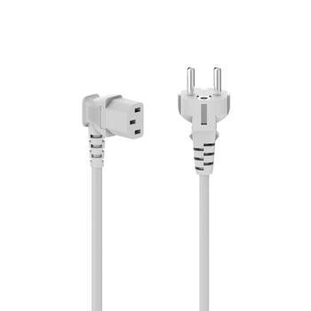 HAMA 2 Power Cable White 5 M 3-Pin (223292)
