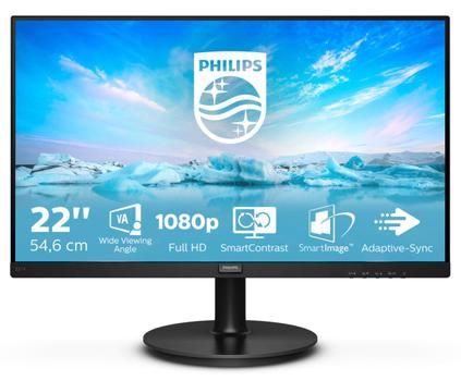 PHILIPS 221V8A/00 Led Display 54.6 Cm (221V8A)