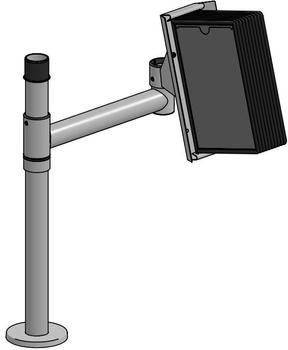 ERGONOMIC SOLUTIONS 800mm Pole - CD Adapter - A5 (CHECKDK112-02)