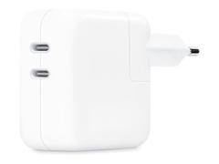 APPLE Strømforsyning på 35W med to USB-C-porte