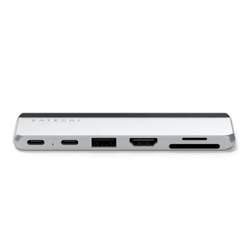SATECHI dubbel USB-C-hubb för Surface Pro 9 (ST-HSP9P)