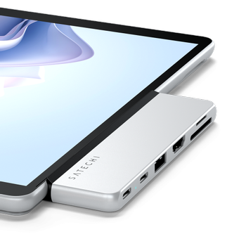 SATECHI dubbel USB-C-hubb för Surface Pro 9 (ST-HSP9P)