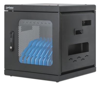 MANHATTAN EU 10-Port AC Charging Cabinet, European CEE 7/3 outlets (180924)