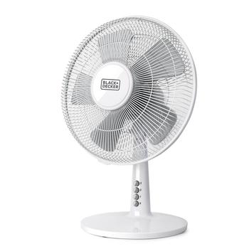 BLACK&DECKER Desk Fan 5 Blades White (ES9440010B)