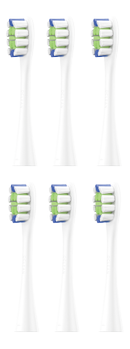 OCLEAN Professional Clean Brush Head 6pk-White (C04000276)