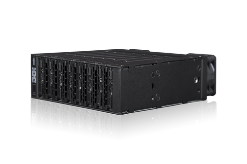 ICY DOCK 8x M.2 NVMe SSD to 8x Oculink (SFF-8612) in 1x 5.25" Bay (MB873MP-B V2)