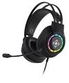 DELTACO DH220 USB stereo gaming headset, RGB, svart