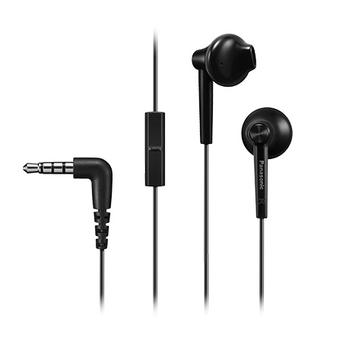 PANASONIC RP-TCM55E Kabling Øreproptelefoner Sort  (RP-TCM55E-K)