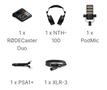 RØDE Solo Podcasting Bundle Svart